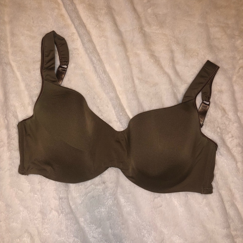 Bali 38DD Brown Wired 3 clip Bra